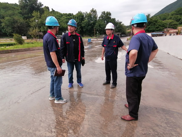 公司開(kāi)展二季度安環(huán)、消防、防汛綜合大檢查