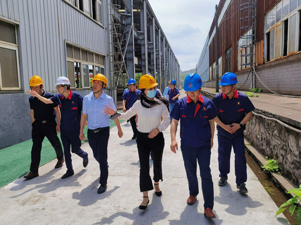 省國資委到公司督導(dǎo)環(huán)保整改工作 省國資委到公司督導(dǎo)環(huán)保整改工作