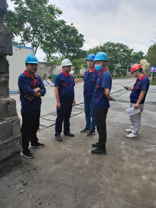 公司開展二季度安環(huán)、消防、防汛綜合大檢查